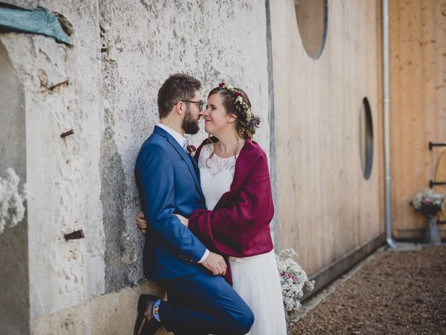 Le mariage de David et Valentine à Les Molières, Essonne 92