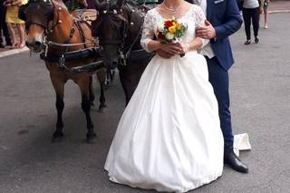 Mariage en Calèche - Nonette-Cuirs - 2