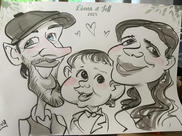 Tony Caricature - 1