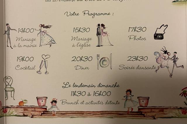 Les Faire-part Illustrés de Aurélie Vidé 3
