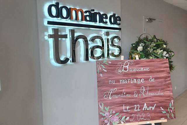 Espaces du Domaine de Thais 1