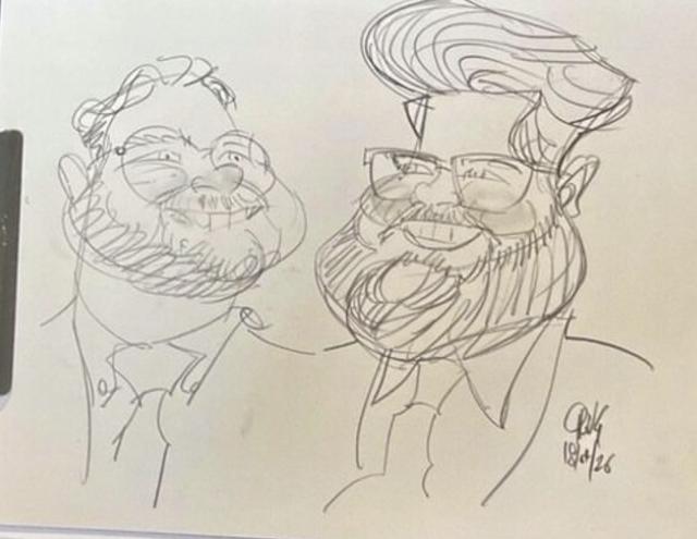 Lyon Caricatures - 3