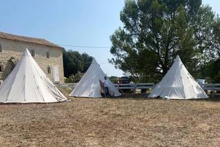 Etoiles et Toiles - Hébergement en Tipi - 11