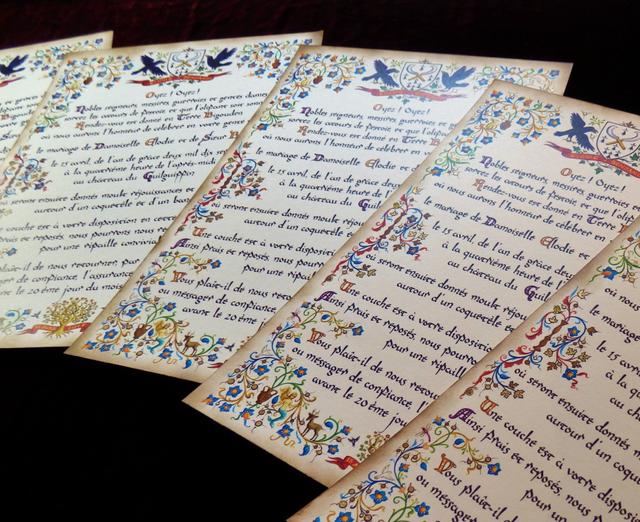 Elsa Millet - Calligraphie Illustration Enluminure - 4