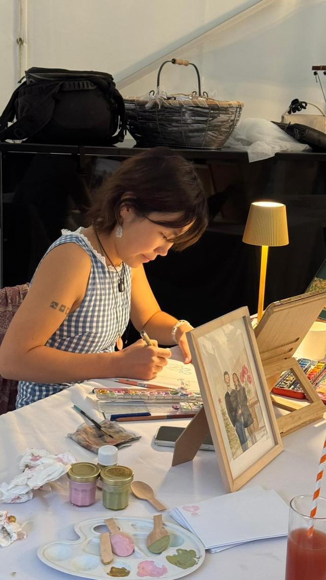 Rachel Artiste Live Painting - 1