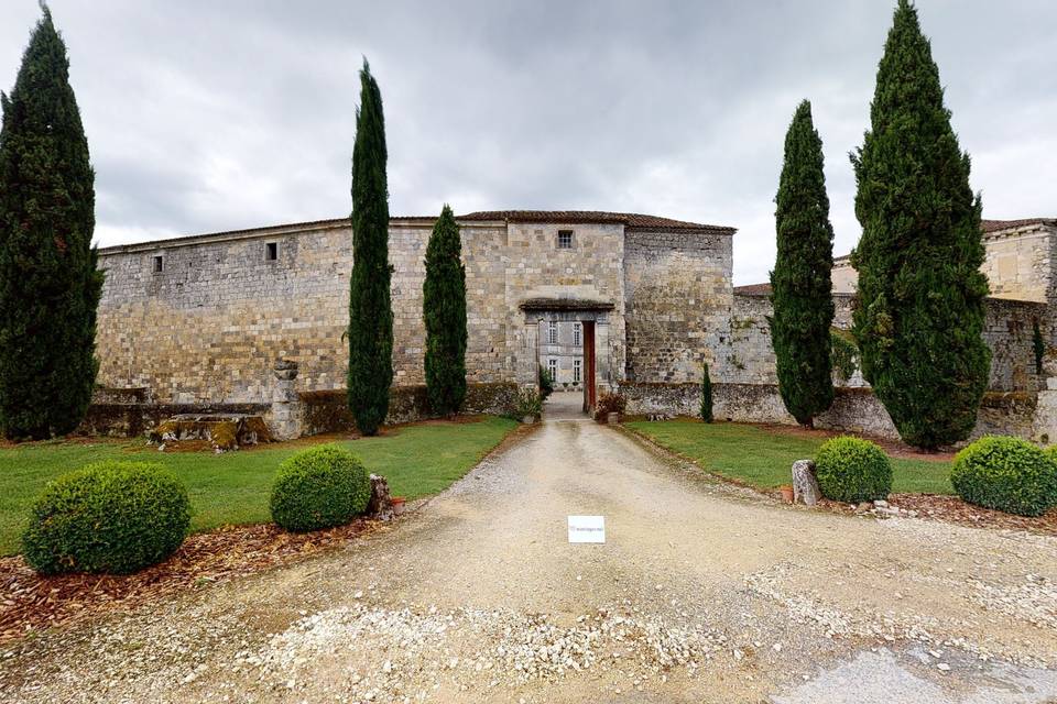 Château de Poudenas 3d tour