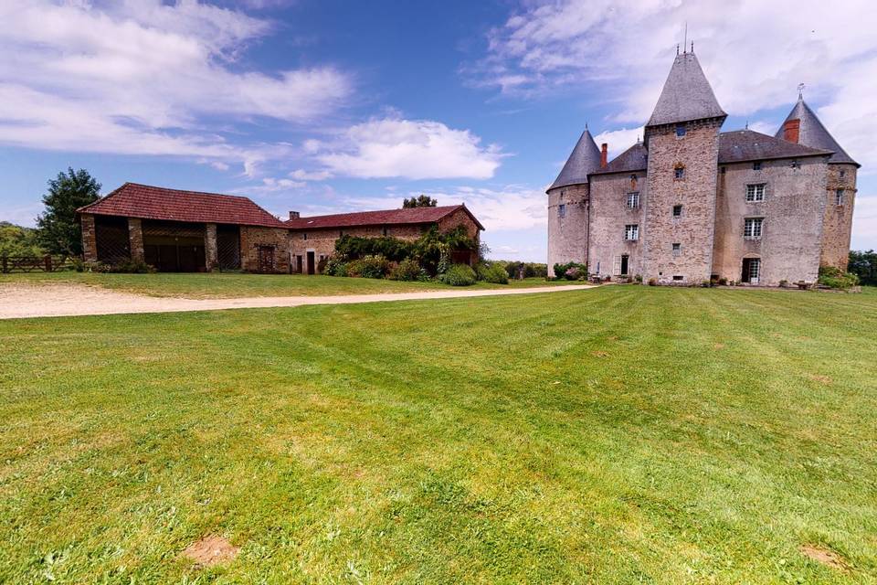 Château de Brie 3d tour