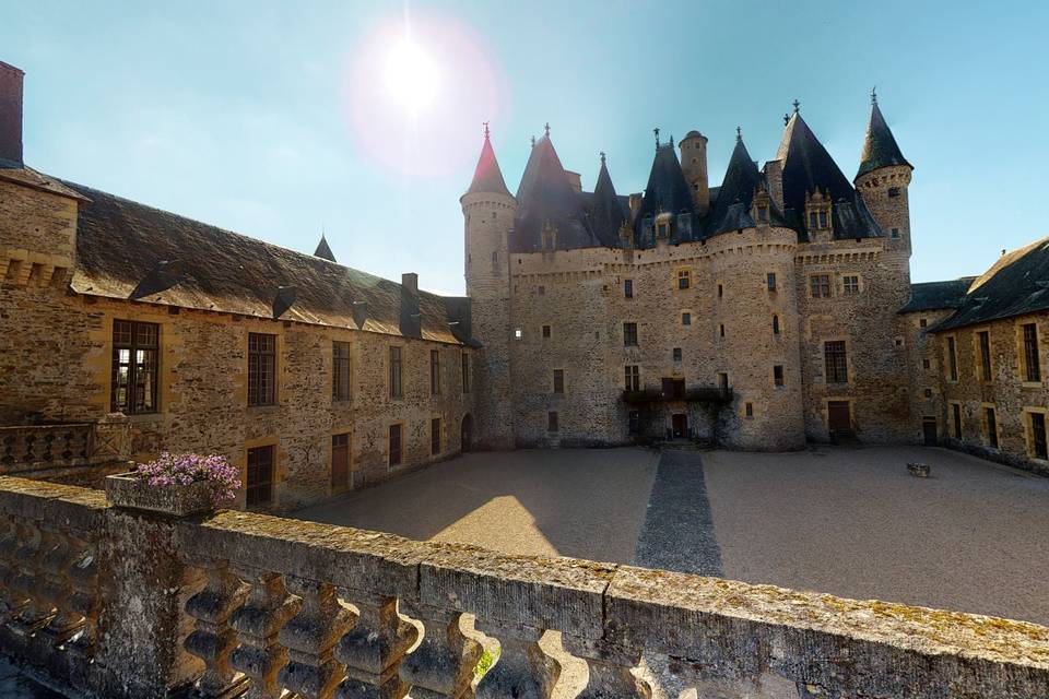 Château de Jumilhac 3d tour
