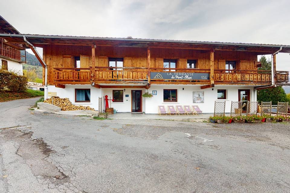 La Terrasse du Mont Blanc 3d tour