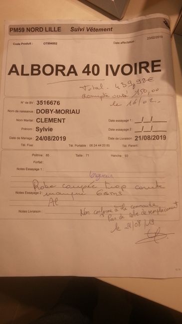 Point Mariage ... Avis ? 1