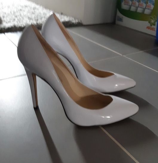 escarpins blanc