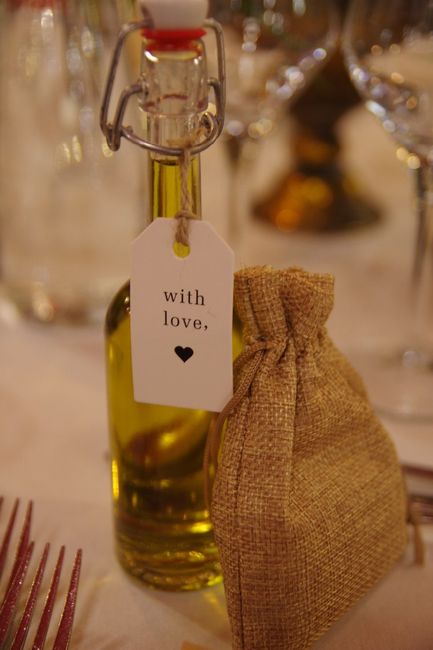 Cadeaux invités - Huile d'olive et savon
