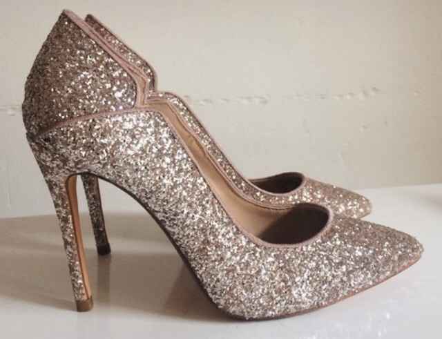  Escarpins rose à paillettes où êtes vous ? - 1