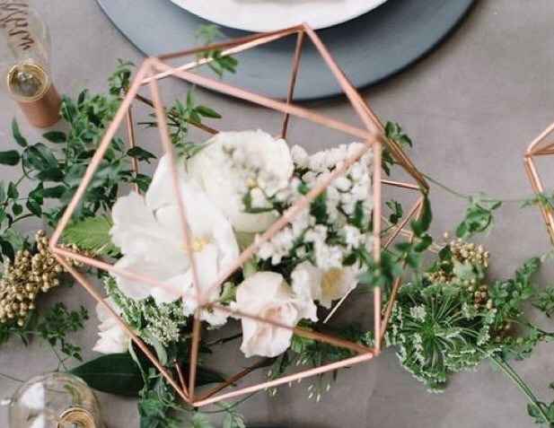 hexagone pour reprendre le visuel de notre faire part