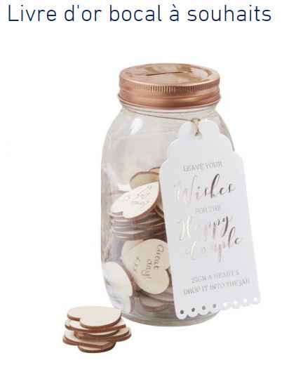 livre d'or bocal