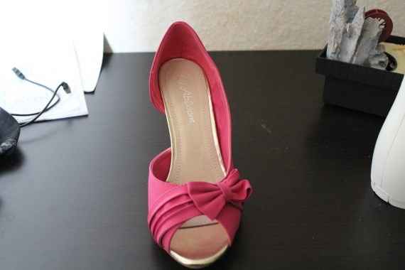 idée chaussures fushia