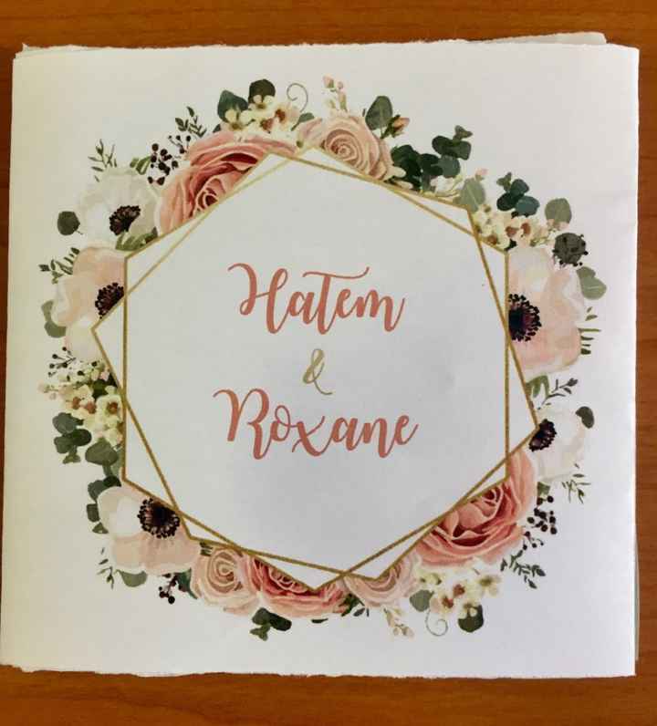 présentation du faire part