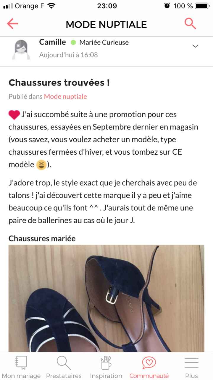 Chaussures bleues - 2