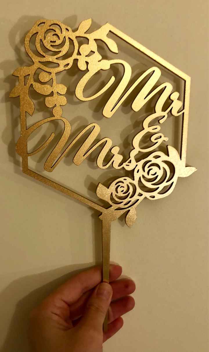 Mon cake topper 😍❤️ - 2