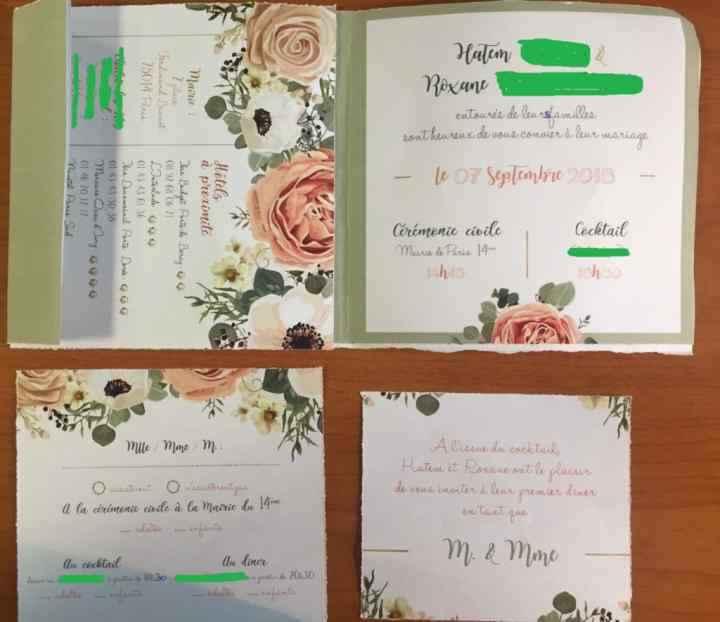 Essai faire part - 2