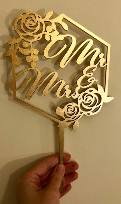 Mon cake topper 😍❤️ - 2