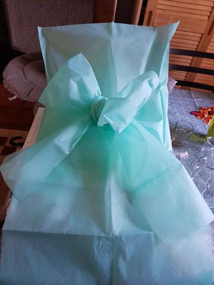 De quelle couleur sont vos housses de chaises ? - 1