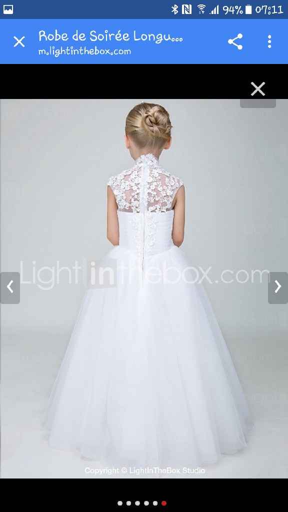 Robe de ma petite demoiselle d honneur - 3