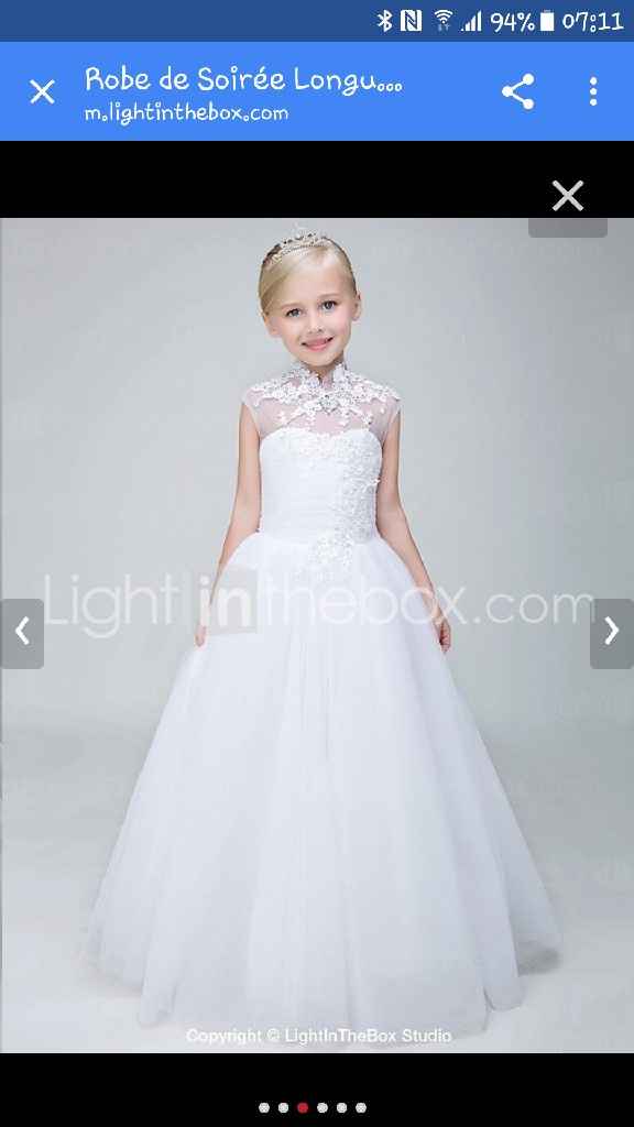 Robe de ma petite demoiselle d honneur - 4