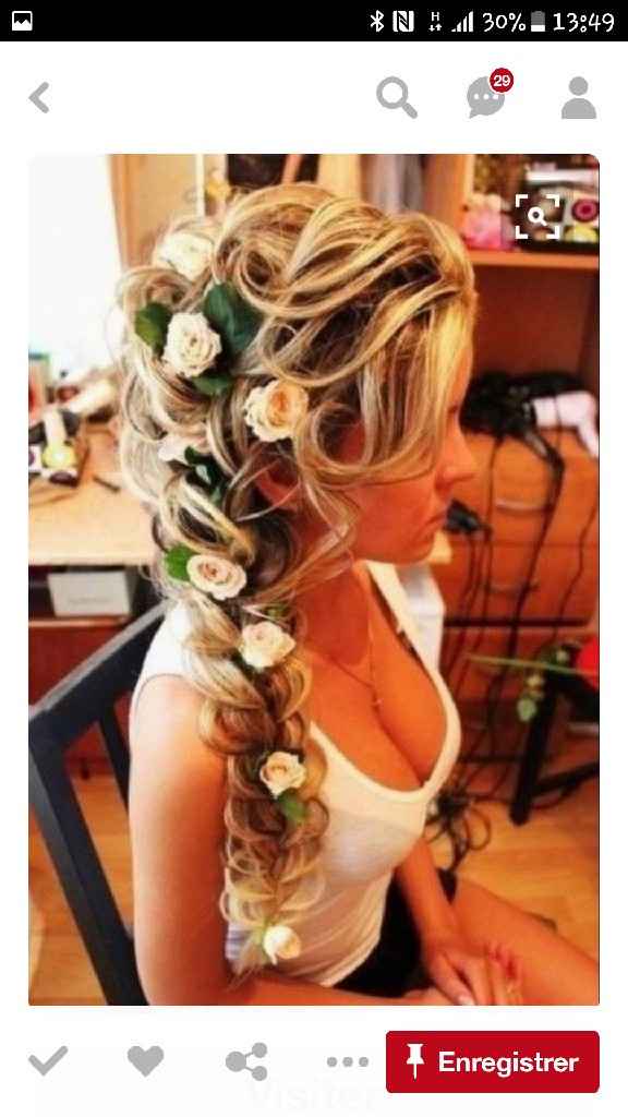 Coiffure cheveux long - 1