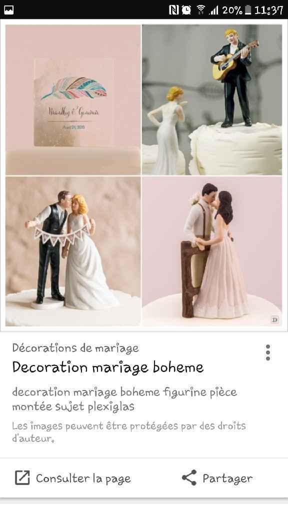 Idée mariage bohème chic - 2