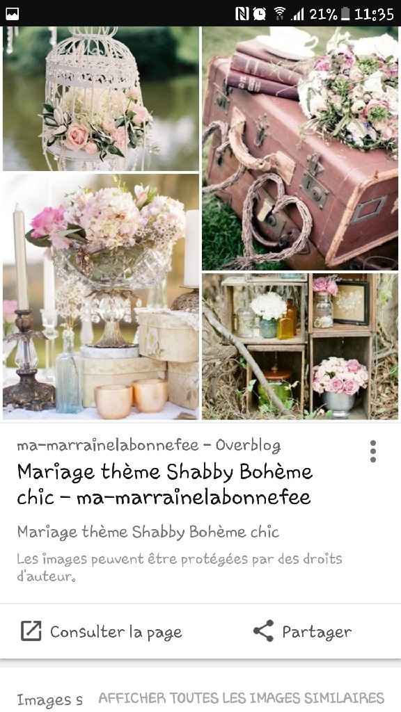 Idée mariage bohème chic - 5