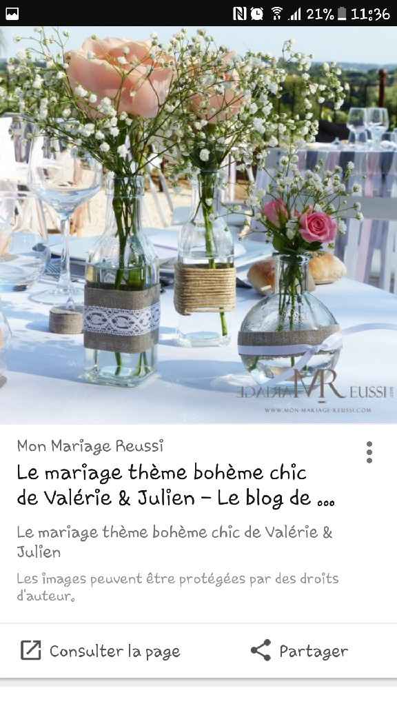 Idée mariage bohème chic - 9