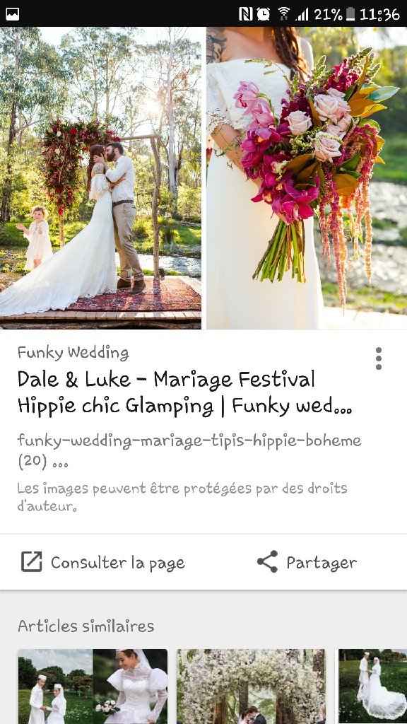 Idée mariage bohème chic - 10