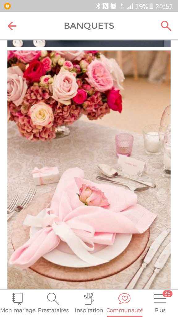 Les pliages de serviettes - 1