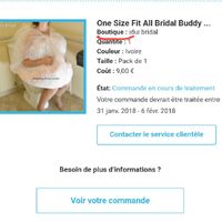 Une chose bien pratique le bridal buddy - 1