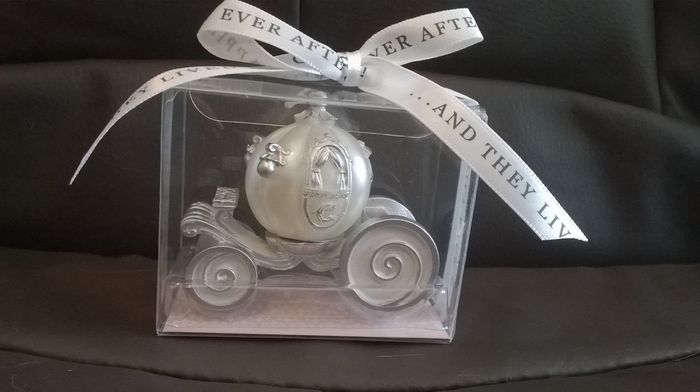 Bougie centre de table Cendrillon