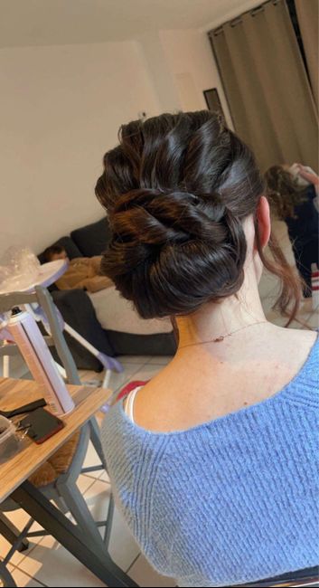 Essai chignon 2
