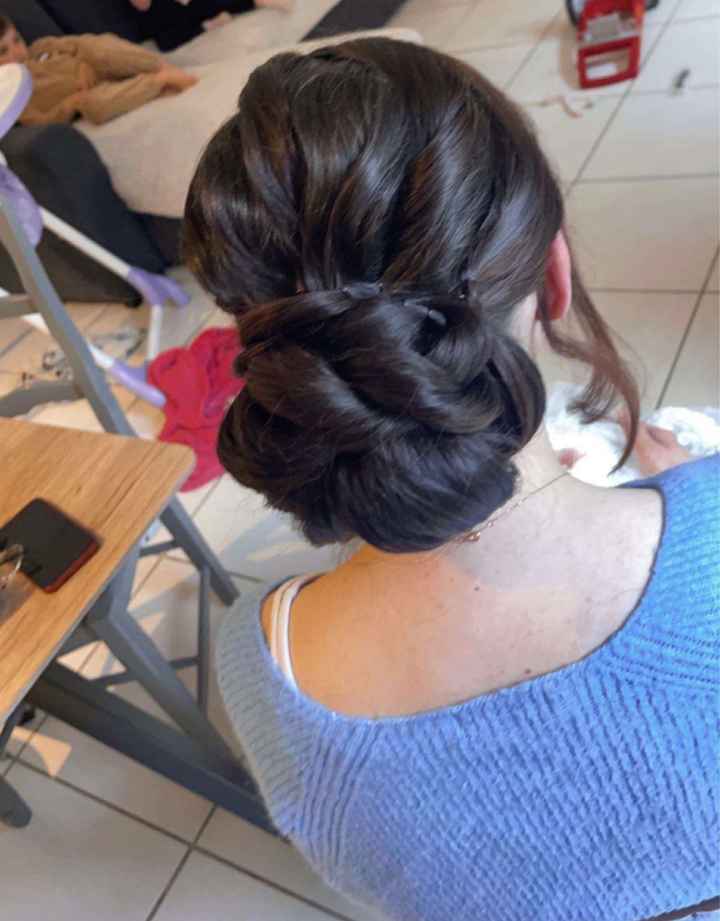 Essaie chignon - 1