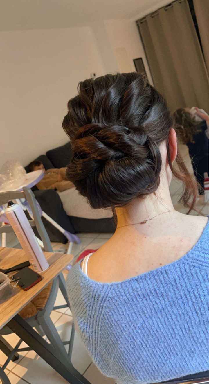 Essaie chignon - 2