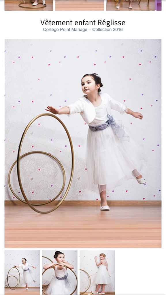 Robes enfants d'honneur - 1