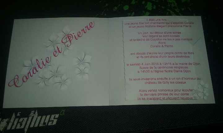 Nos faire-part - 1