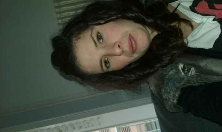 Coiffure pour le jour j - 1