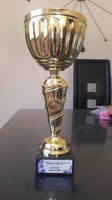 Trophée vainqueur - 1
