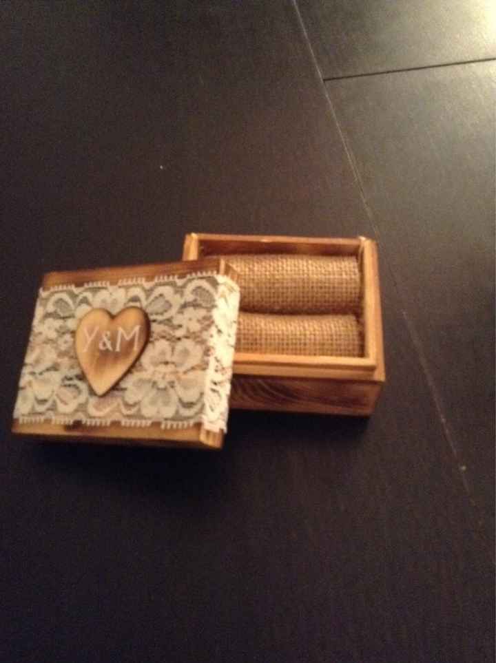 Plutot coussin ou boite a alliances ? - 1