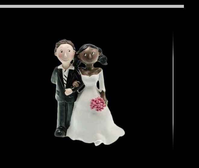 Figurine mariage mixte - 1