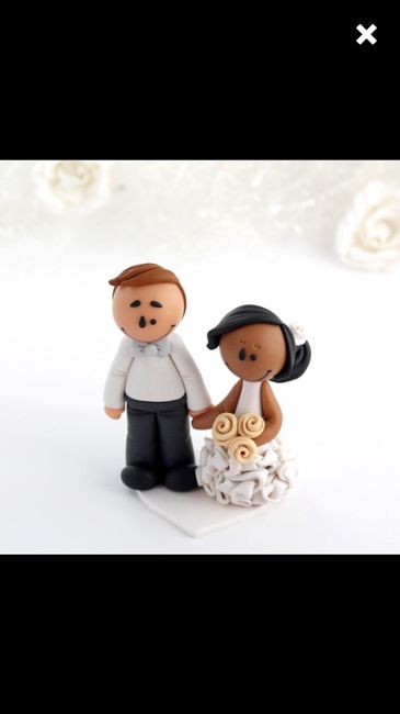 Figurine mariage mixte - 1