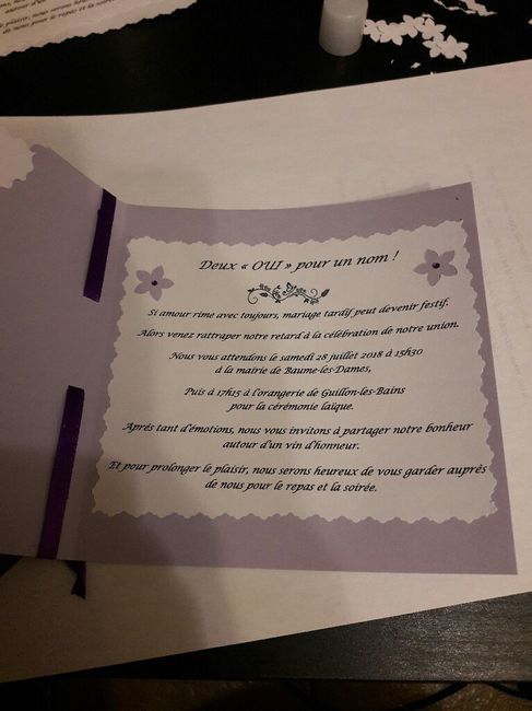 Faire part finie - 2
