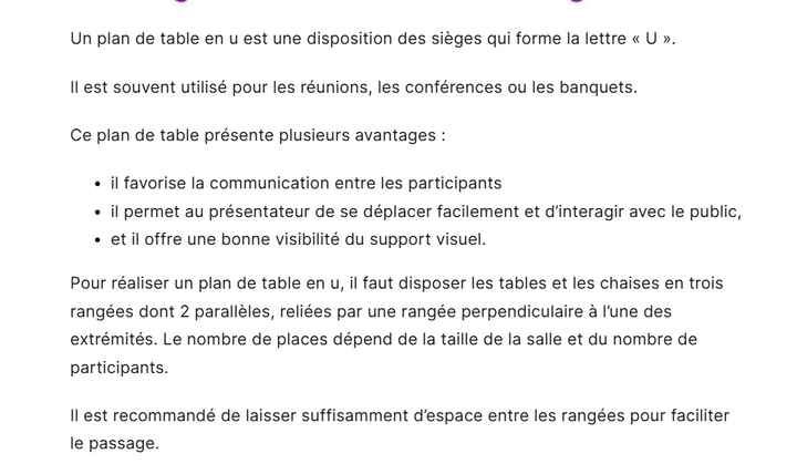 Plan de table - 1
