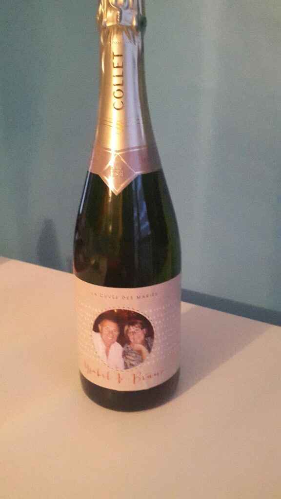 Étiquette à champagne - 1