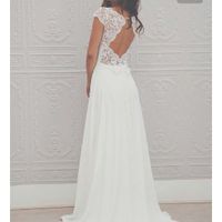 Robe de mariée et demoiselle d'honneur - 1